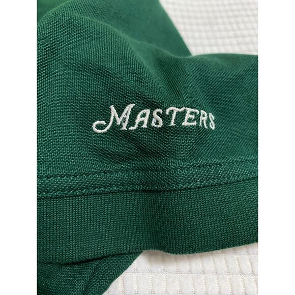 Masters Collection Green Large Mens Shirt Polo Vintage 60s 2 Ply - Picture 8 of 8